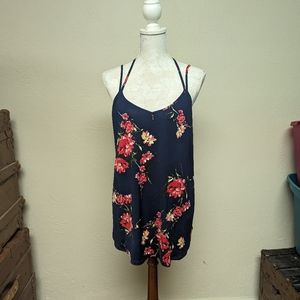 Papermoon Top 2x  Spaghetti Strapped Floral Spring/Summer Top